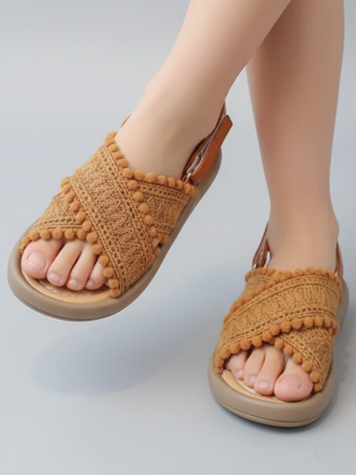 Boho Chic Crochet Summer Sandals