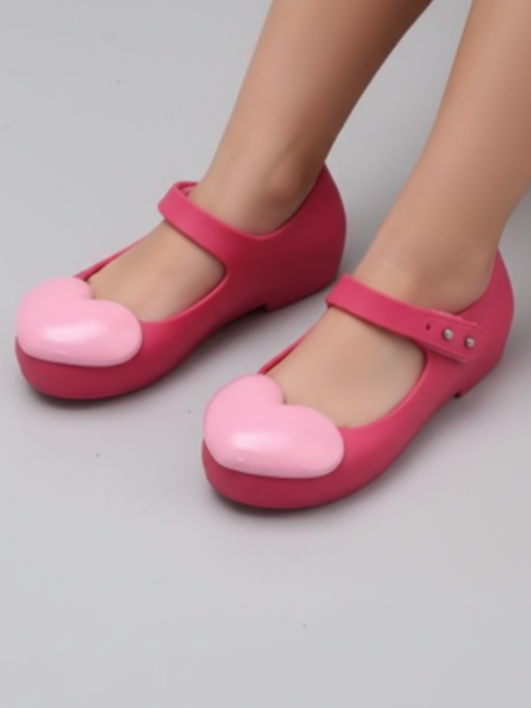 Red Heart Jelly Flats by Liv and Mia Mia Belle Girls
