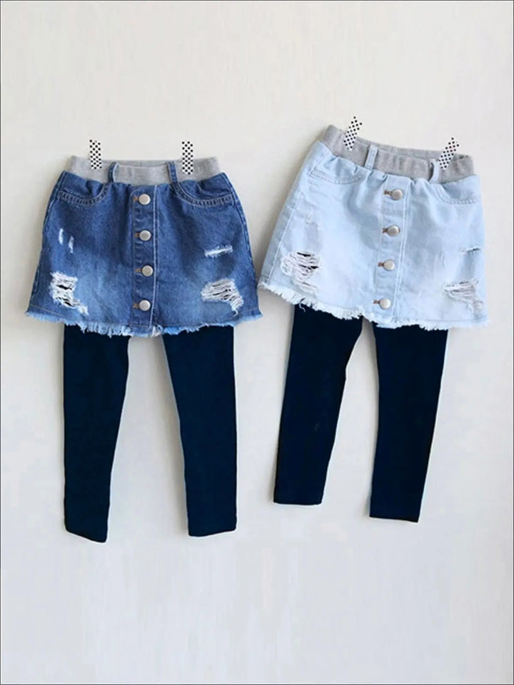 Wear It All Skirted Leggings Mia Belle Girls