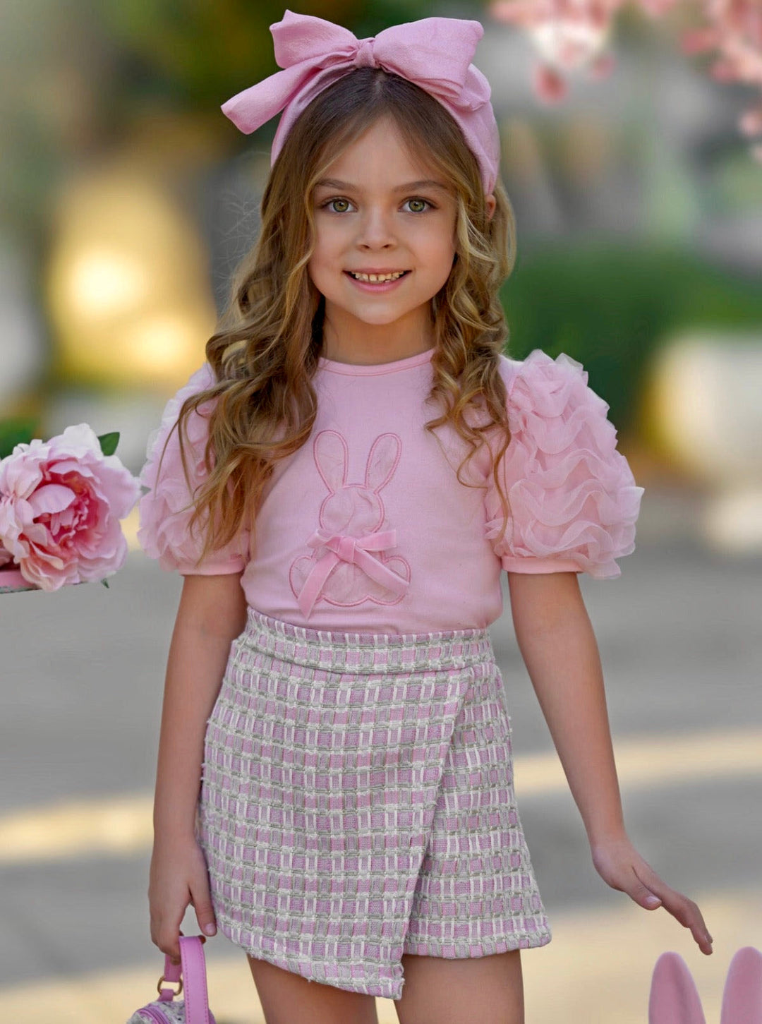 girls easter dresses Floral Dress For Baby Girl 18 Months Pink Easter Dress, Bunny Embroidery Floral Cute Puffy Vintage Style Girls Easter Dress, Toddler Kids Pink Birthday Party Dress Featuring hand smocked bunnies and colorful eggs in a basket with grass growing Toddler Girl Easter Dresses &