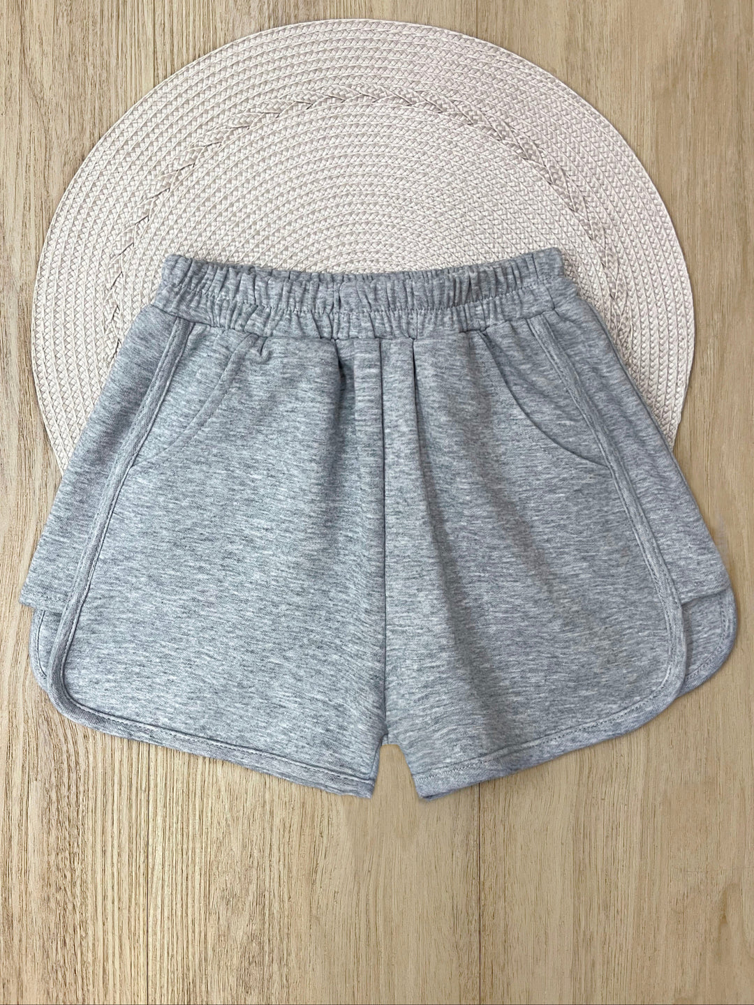 Everyday Classic Grey Pull-On Shorts