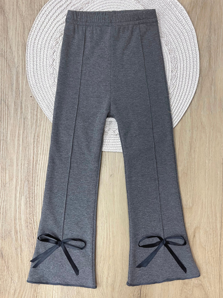 Everyday Bow Flare Pants 3-Piece Set