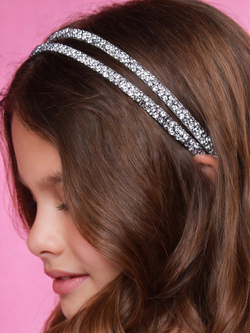Crystal Double Band Headband