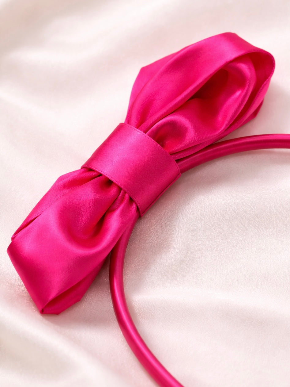 Pink Charm Bow Headband