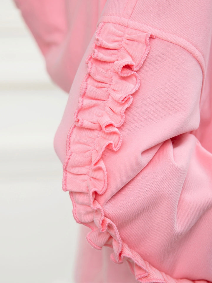 Pretty in Pink Bow Denim 3-Piece Outfit