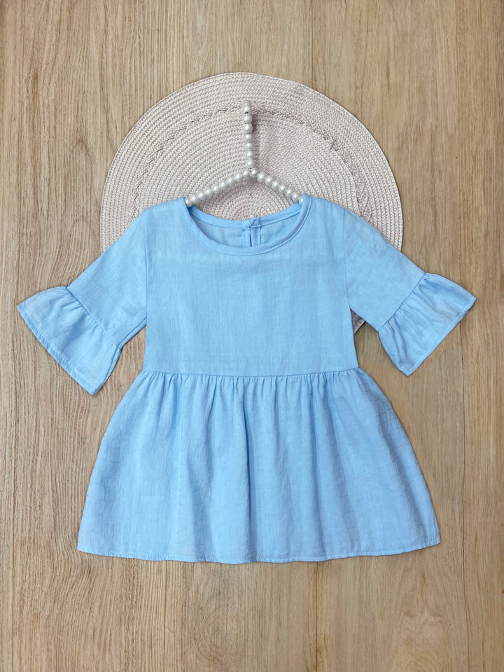 Breezy Peplum Ruffle Top