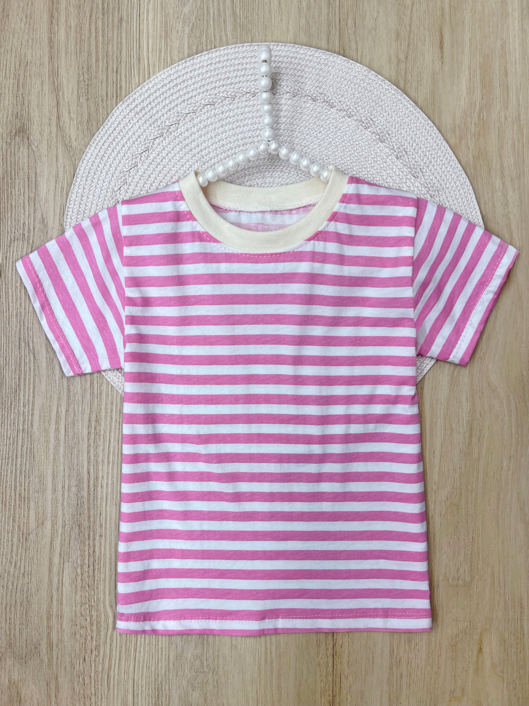 Pink Pop Everyday Stripe Tee