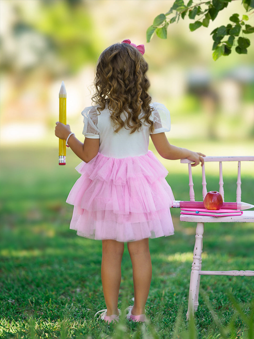 girls tutu dress Mia Belle Girls Layered Tutu Dress