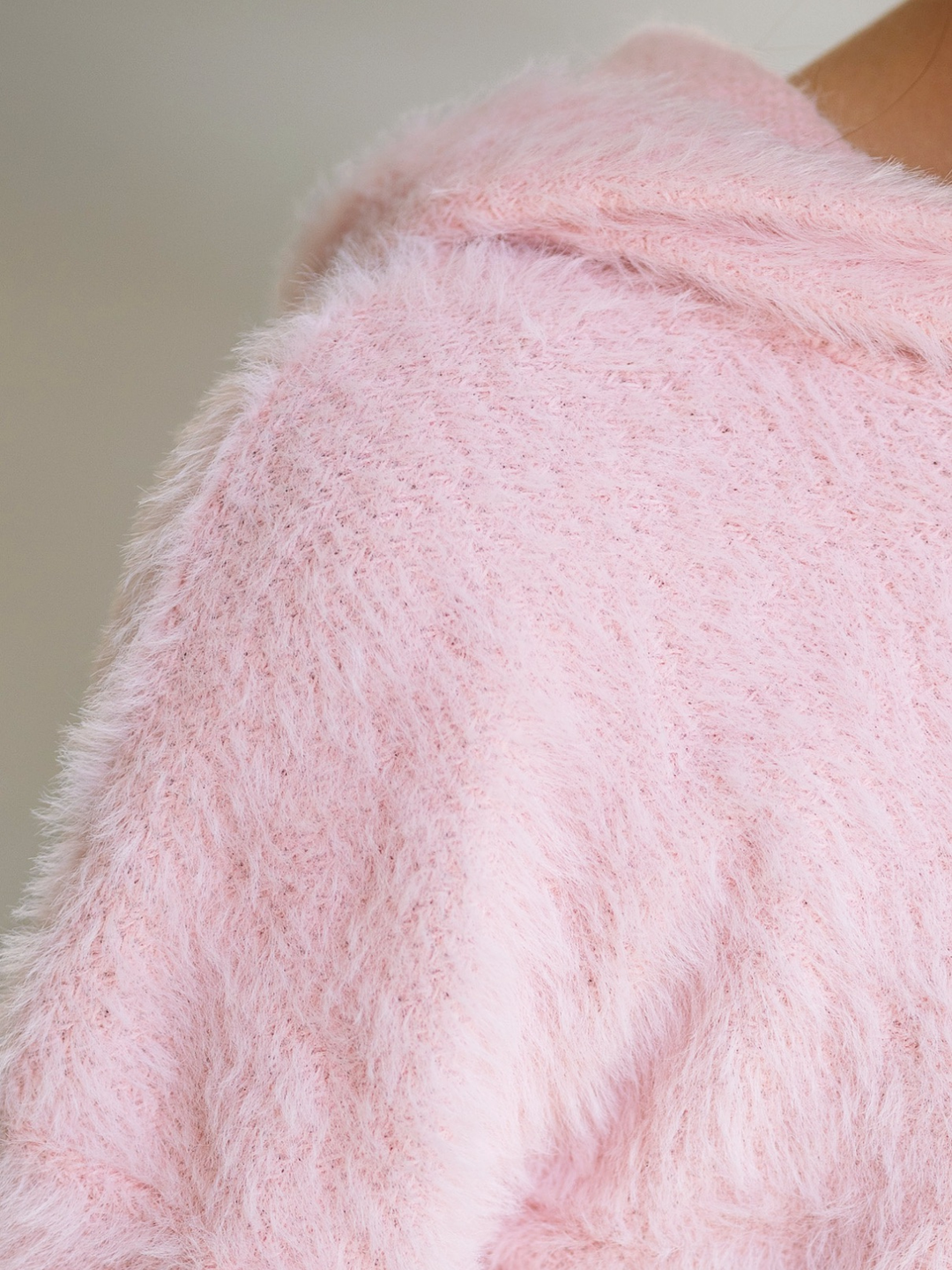 Cuddle Up Fuzzy Hoodie and Plaid Skirt Set