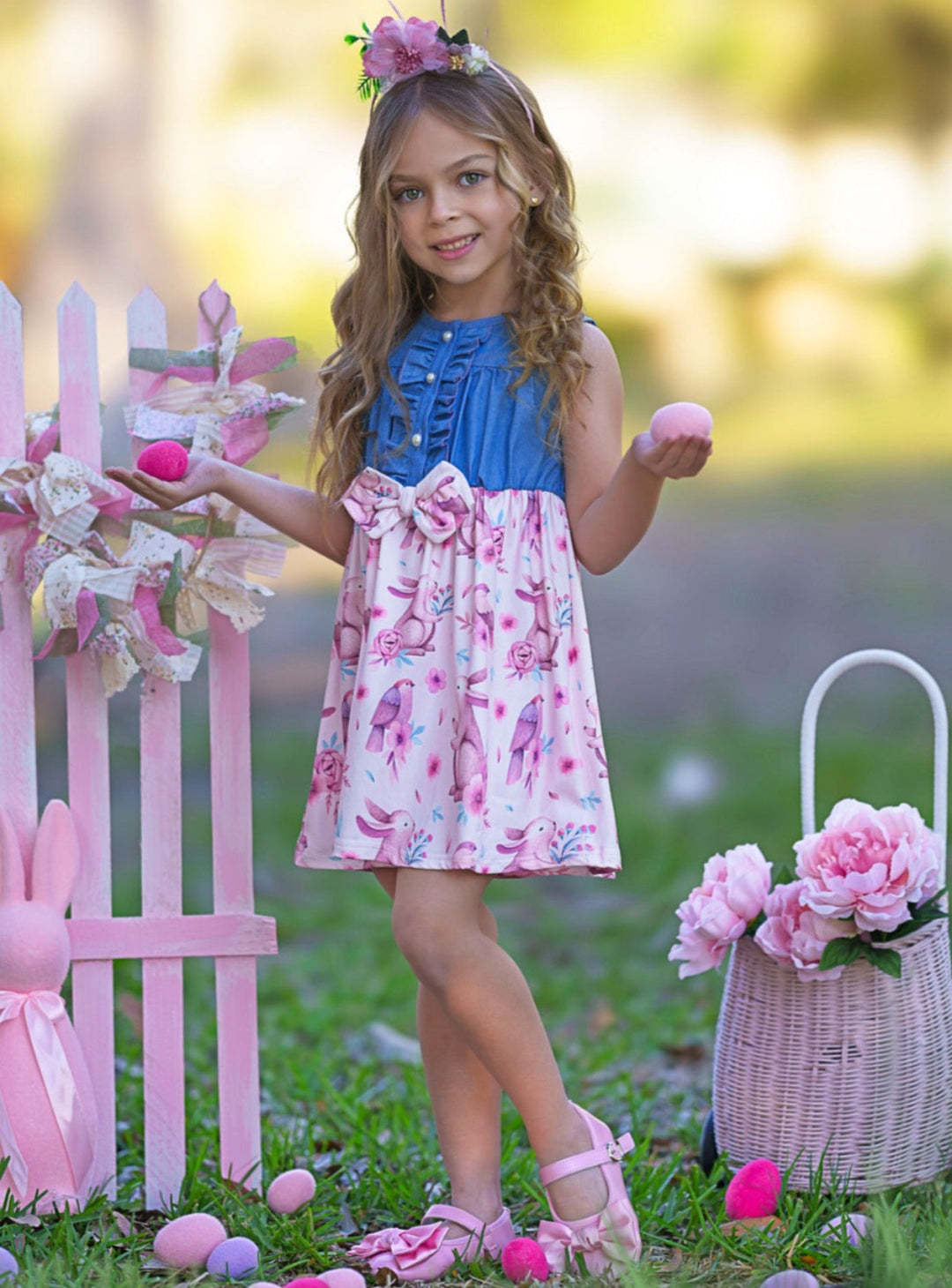 short easter dresses Toddler Little Baby Girl Outfit Bunny Embroidery Dress Sleeve Smocked Easter For Girls Please allow 1 Easter Dresses Womens - Bloomingdale's