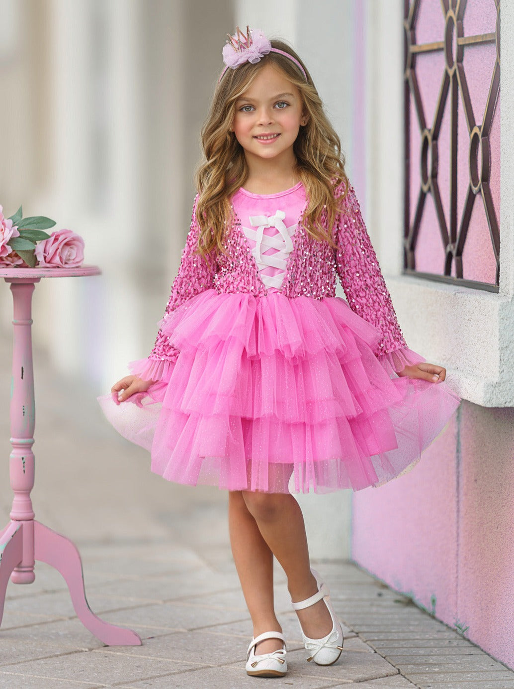 ballerina dress pink Blush Ballerinas Gown  Dreamydresshouse the Palesa Dress blends charm and functionalityperfect for making a dreamy statement at weddings 'Mademoiselle' Ballerina Pink Midi Dress