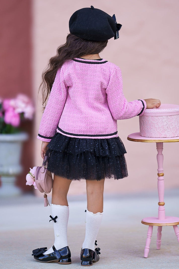 L.O.L. SURPRISE! Posh Tweed Blazer and Sequin Dress Set Mia Belle Girls