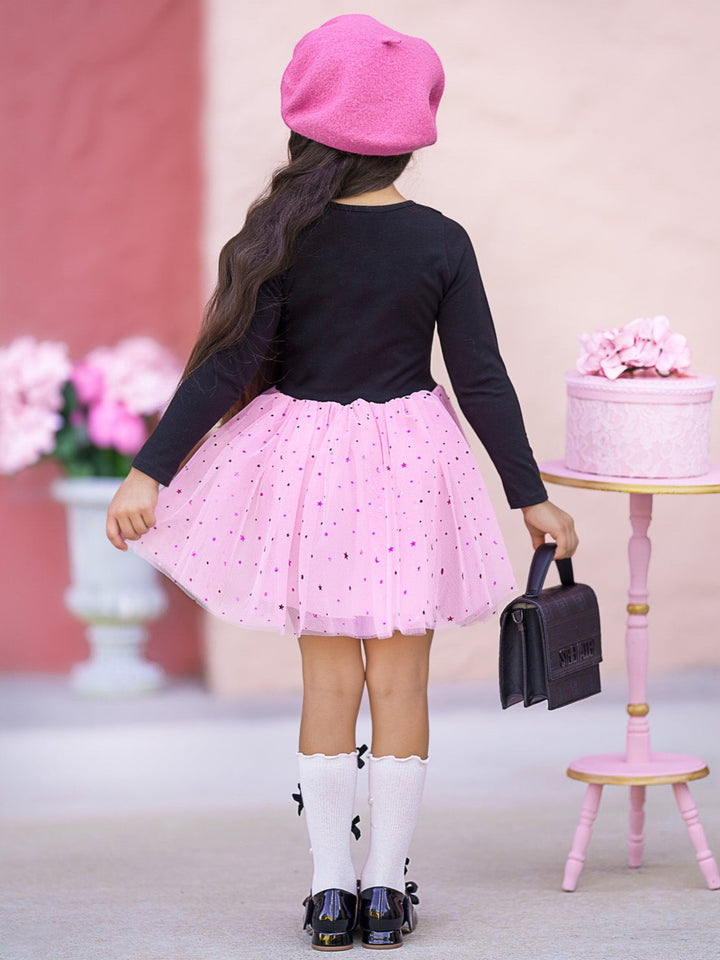 L.O.L. SURPRISE! Posh Long Sleeved Glitter Tutu Dress Mia Belle Girls