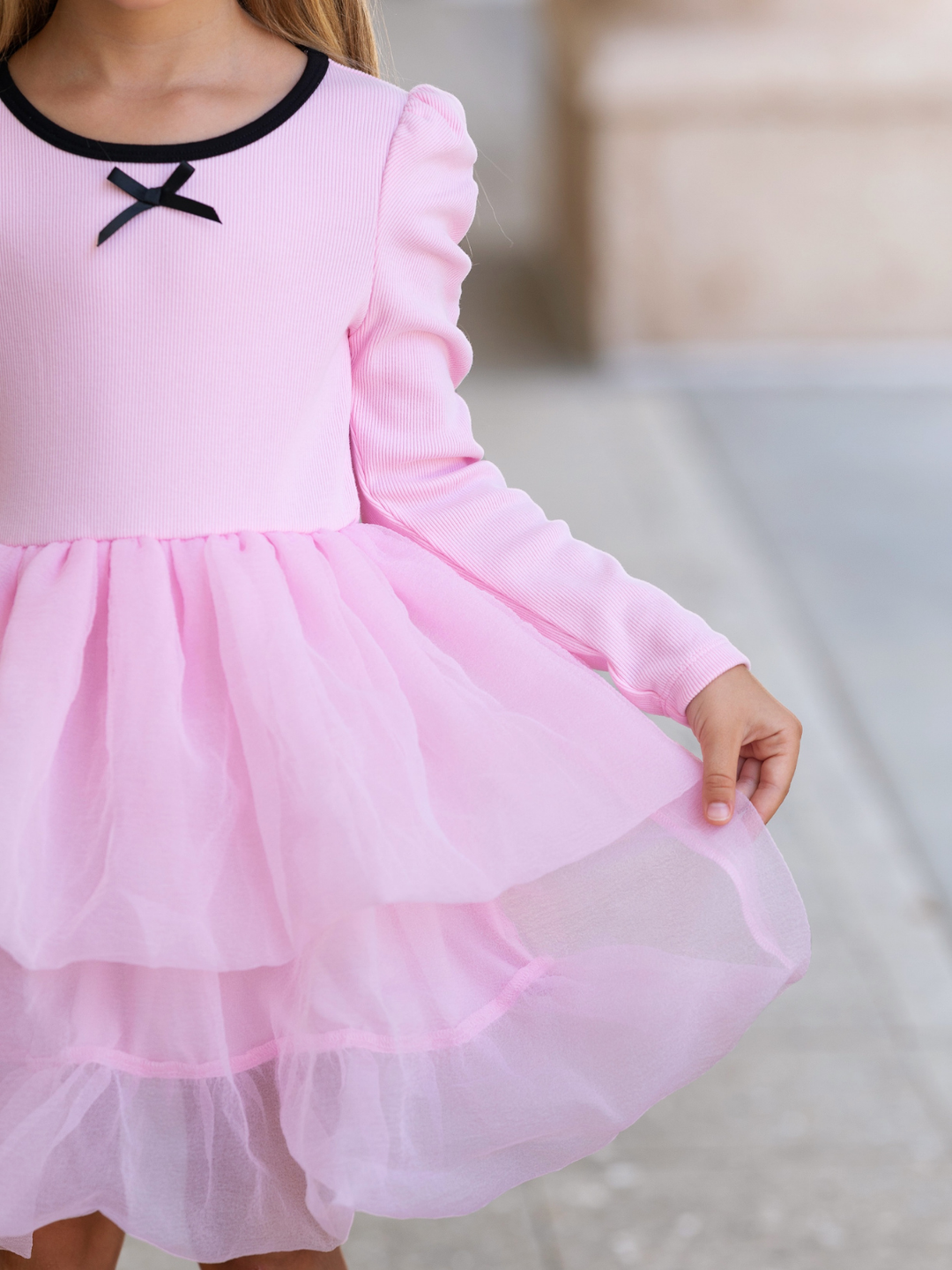 Twirl Bliss Tiered Tulle Dress