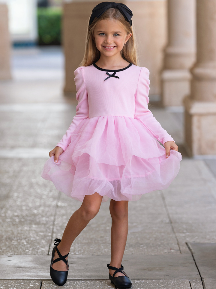 Twirl Bliss Tiered Tulle Dress