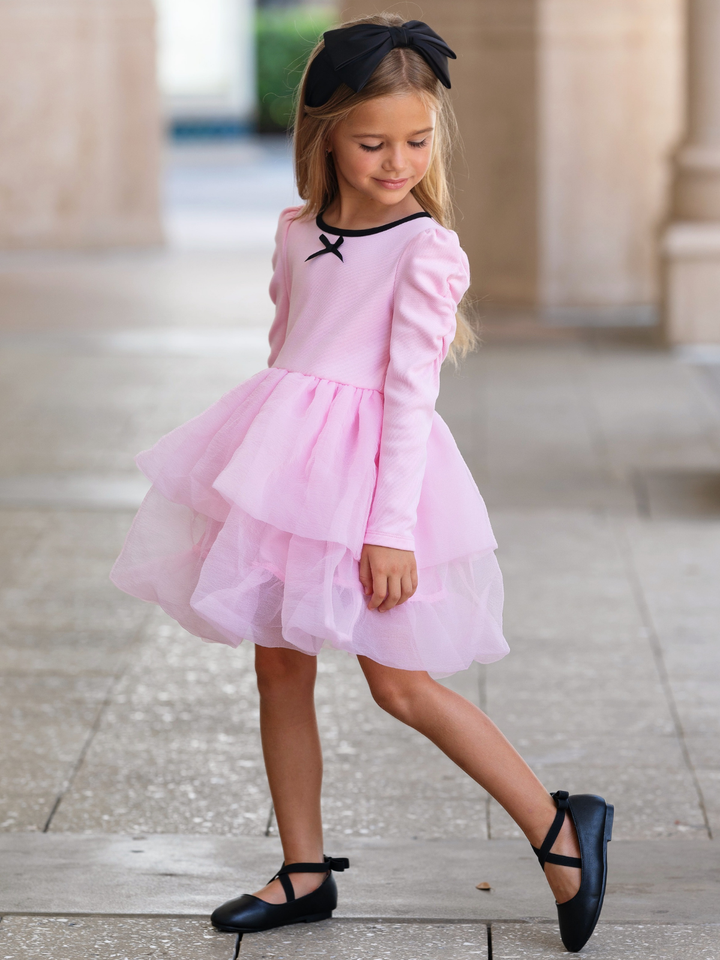 Twirl Bliss Tiered Tulle Dress