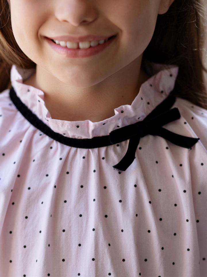 Sweet Elegance Swiss Dot Dress