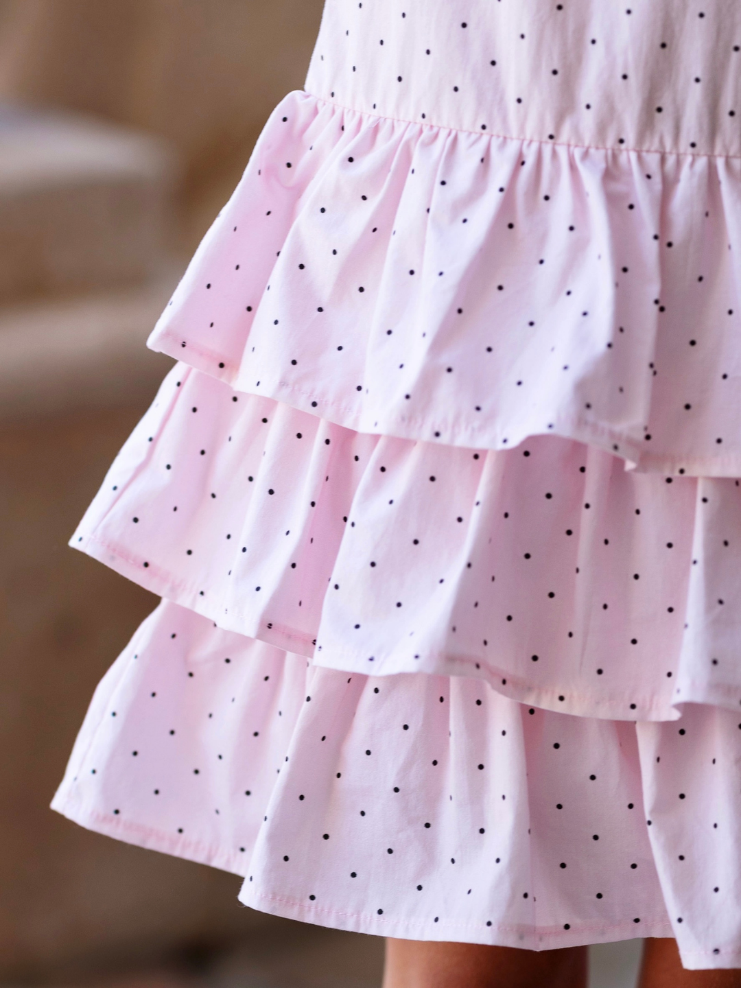 Sweet Elegance Swiss Dot Dress
