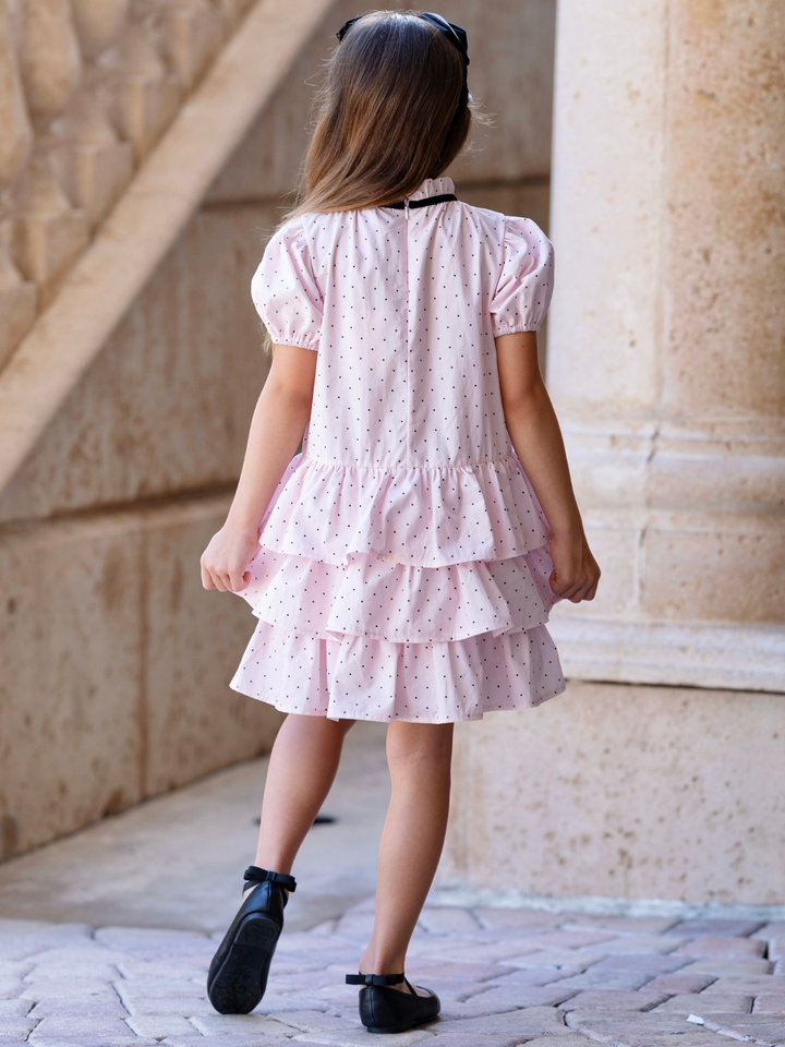 Sweet Elegance Swiss Dot Dress