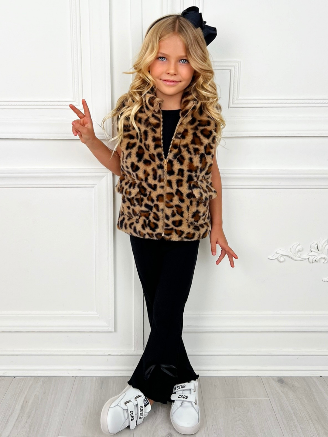Fall Favorite Leopard Faux Fur Vest