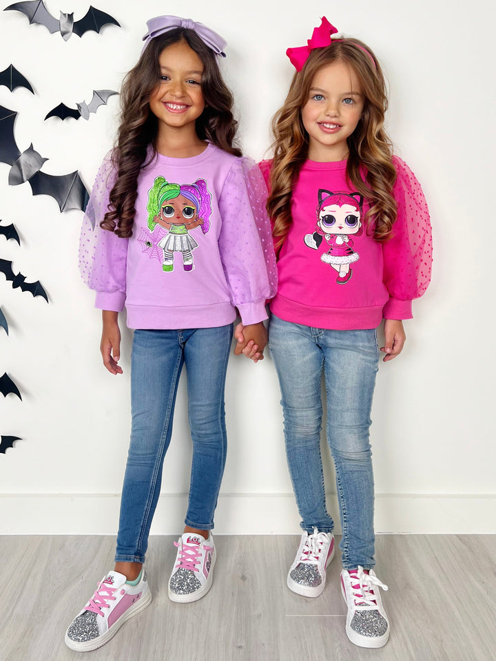 L.O.L. SURPRISE! Countess Tulle Sleeve Top Mia Belle Girls
