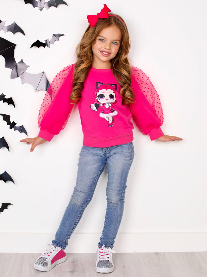 L.O.L. SURPRISE! Countess Tulle Sleeve Top Mia Belle Girls