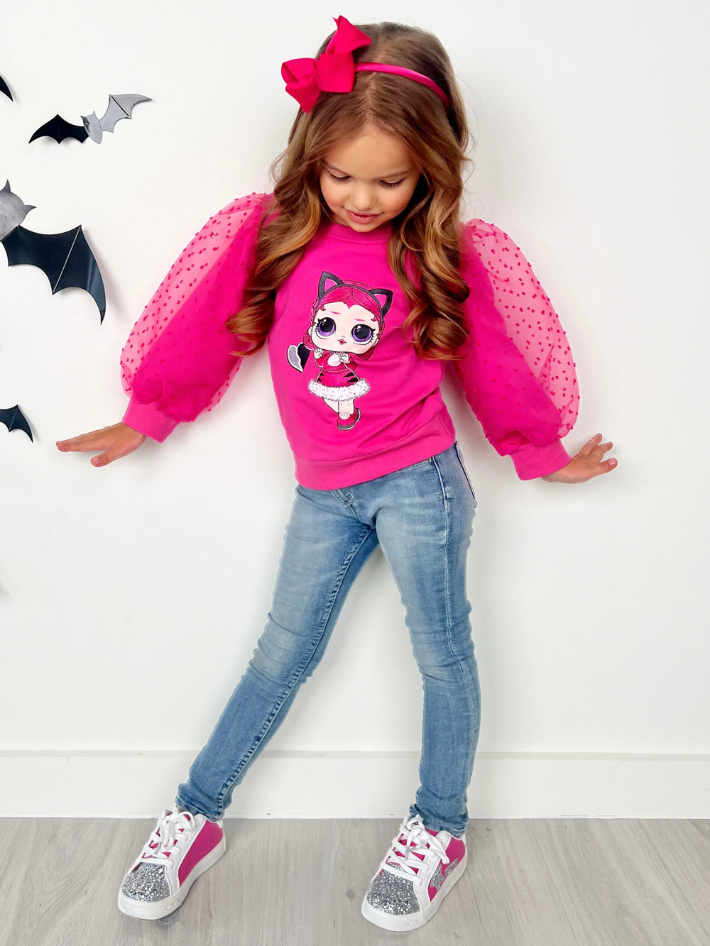 L.O.L. SURPRISE! Countess Tulle Sleeve Top Mia Belle Girls