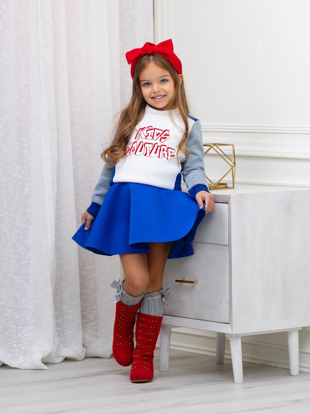 Cool Vibes Colorblock Sweatshirt by Kids Couture Mia Belle Girls