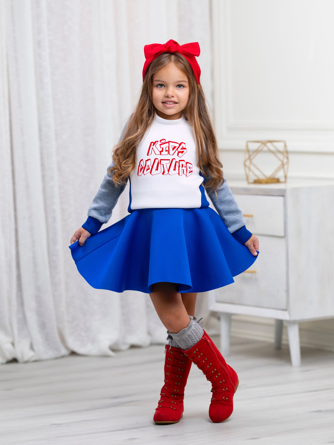 Cool Vibes Colorblock Sweatshirt by Kids Couture Mia Belle Girls