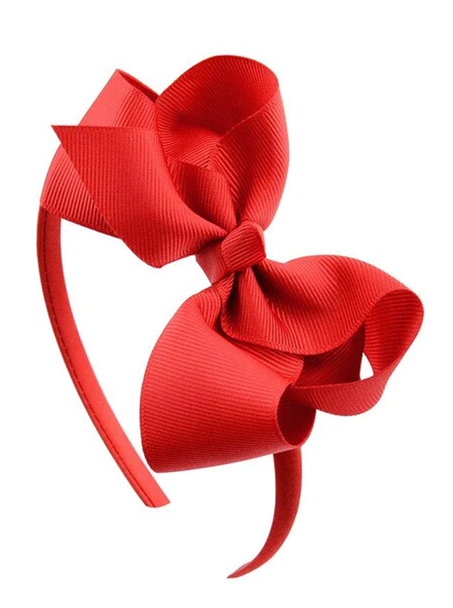 Girls 4" Bow Headband