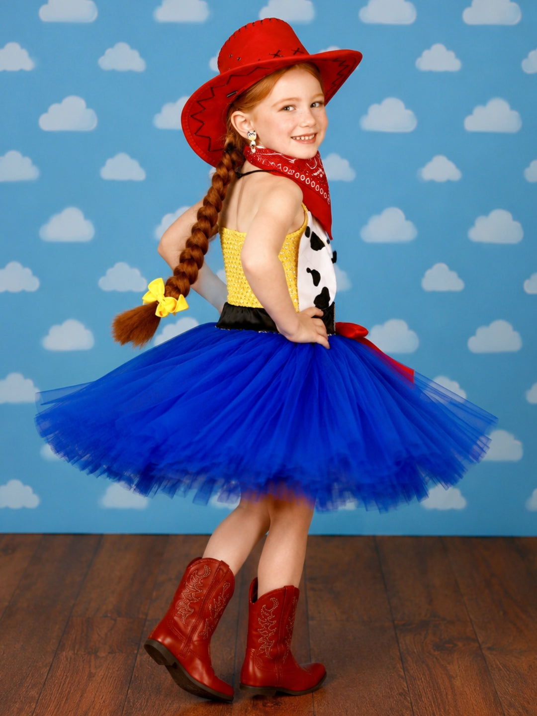 Cowgirl Sheriff 3-Piece Costume Dress Set