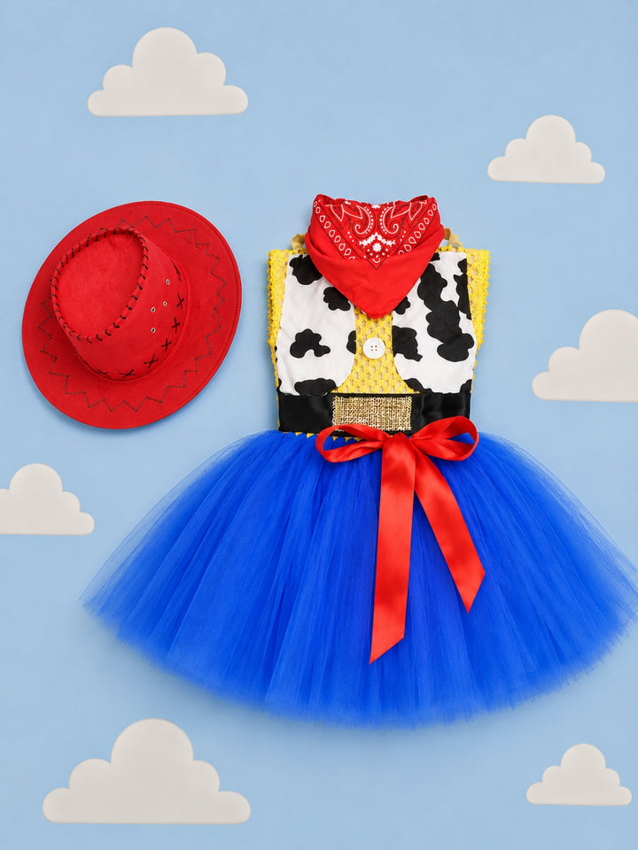 Cowgirl Sheriff 3-Piece Costume Dress Set