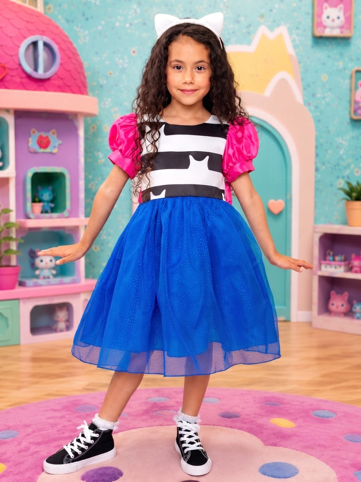 Kitty Adventure Halloween Costume Dress