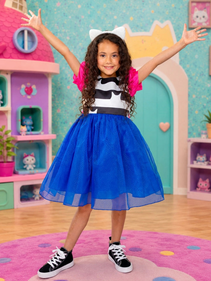 Kitty Adventure Halloween Costume Dress