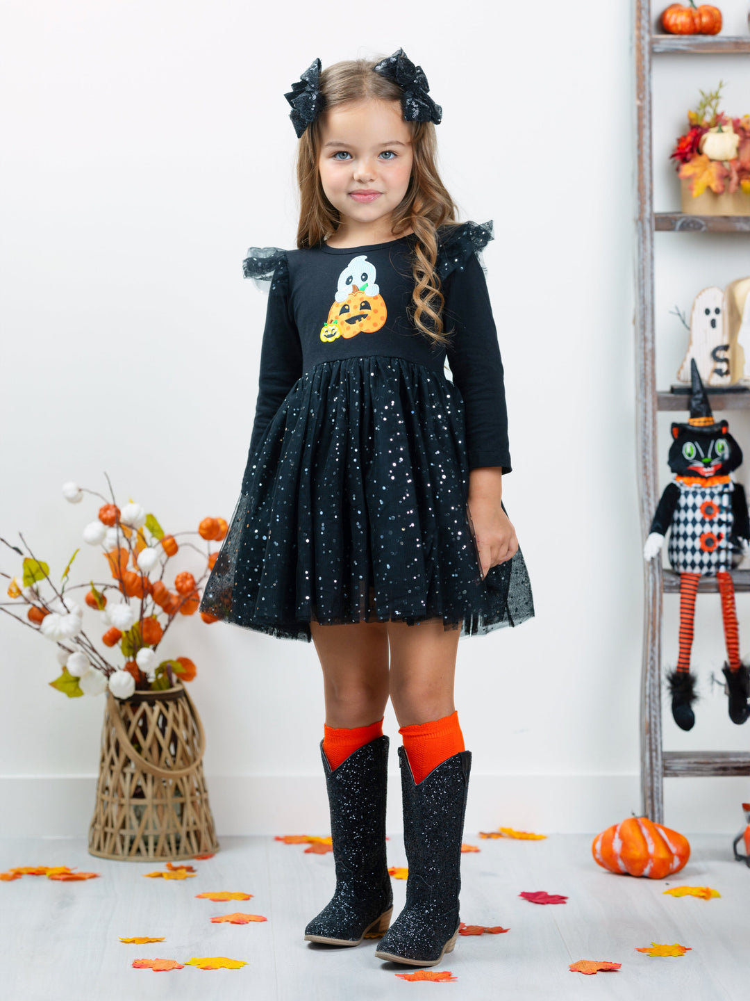 Lift Your Spirits Glitter Tutu Dress Mia Belle Girls