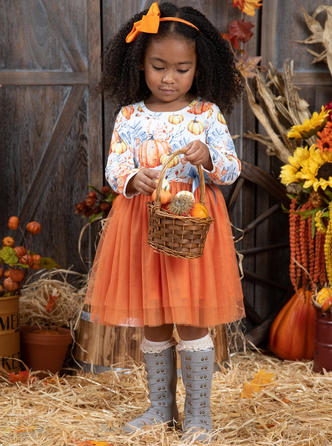 Happy Harvest Tutu Dress - Mia Belle Girls