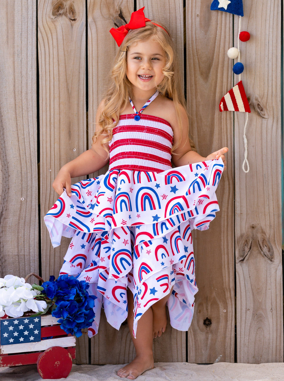 USA Celebration Handkerchief Dress