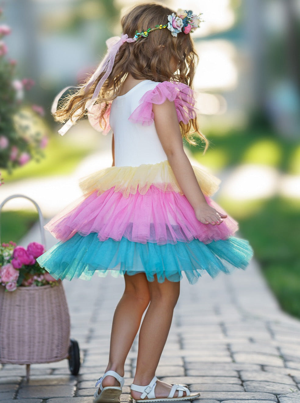 Pop Of Color Rainbow Dress