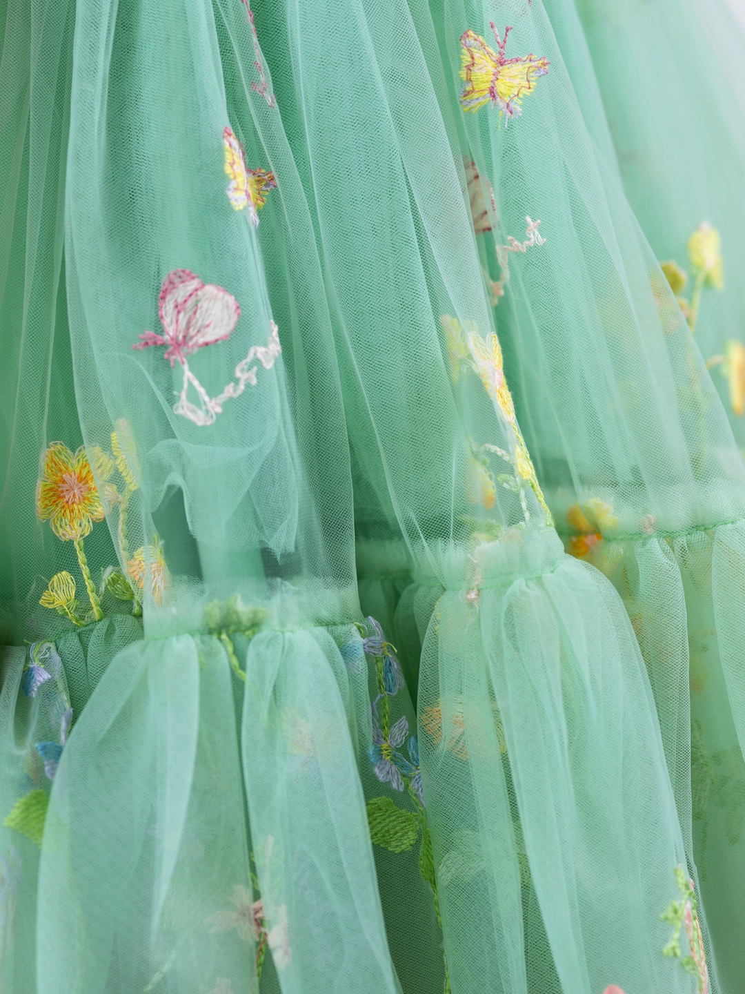 girls green easter dress Sage Green Flower Girl Dress, Sage Fairy Dress, Girls Easter Dress, Baby Tutu Dress Lace Flower Girl Sleeveless Knee Length Tiered Dress