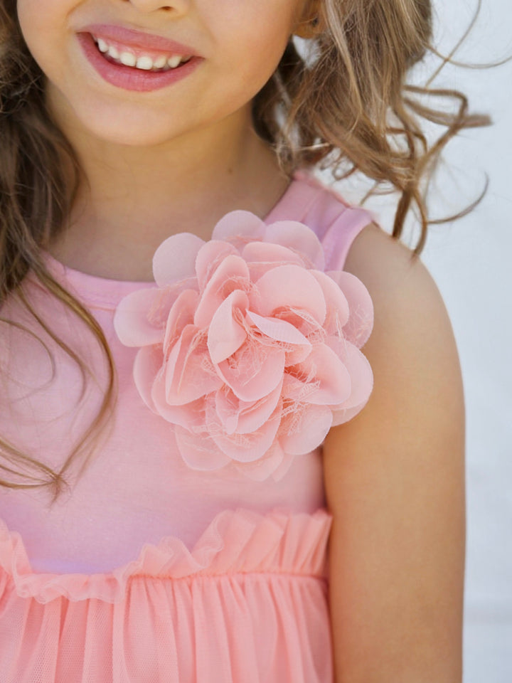 Pinky Dream Tiered Tutu Dress