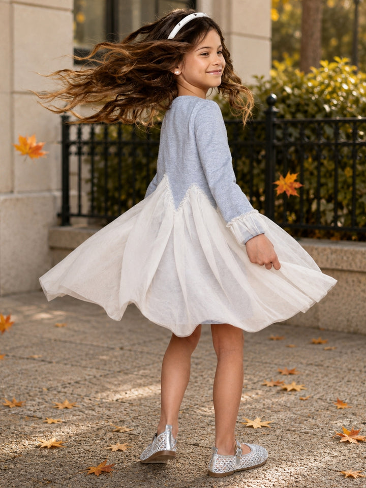 Charming Bow Tulle Twirl Dress