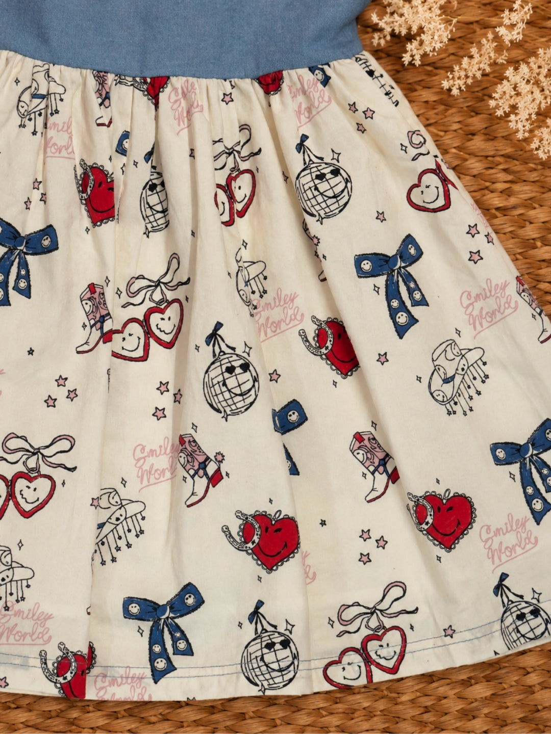 SmileyWorld Denim Dreams Twirl Dress