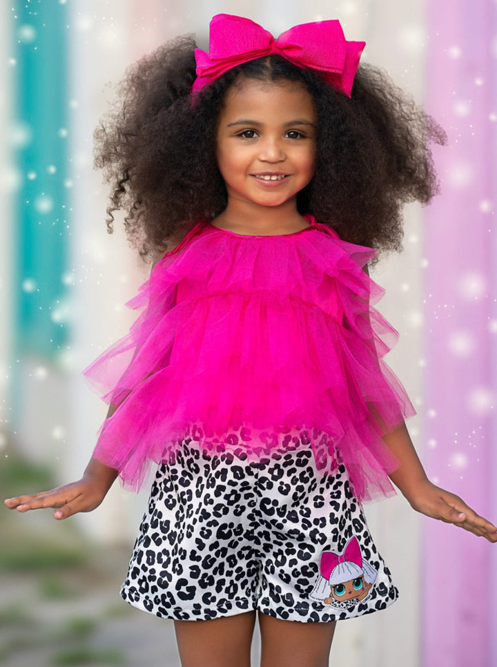 L.O.L. SURPRISE! x Mia Belle Girls Diva Shorts Set