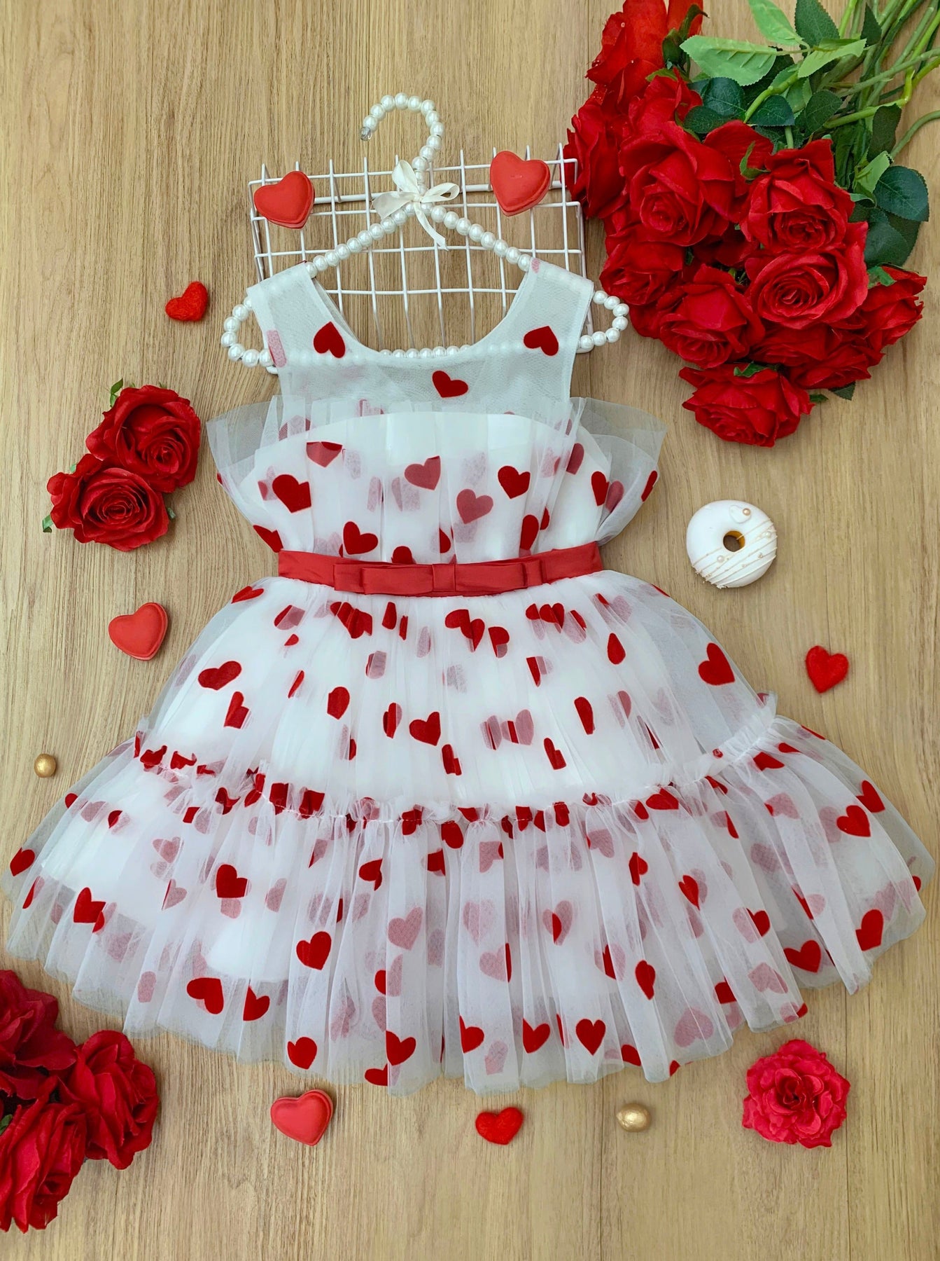 white heart dress Heirloom Mini - Blue and 97% Polyester 3% SpandexImportedAvailable In Plus Sizes Ivory White Office Wear Heart