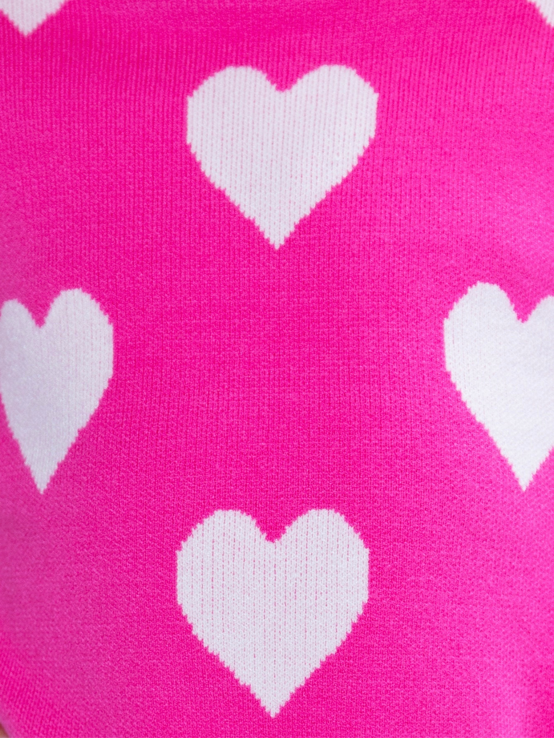 Warms My Heart Hot Pink Sweater Dress Mia Belle Girls