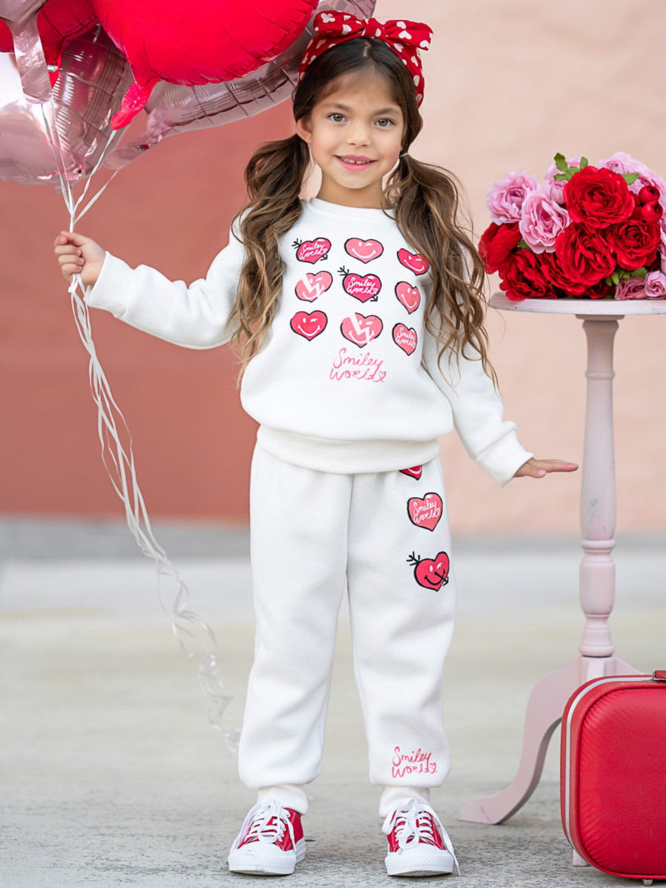 SmileyWorld Love Yourself Sweatshirt & Jogger Set