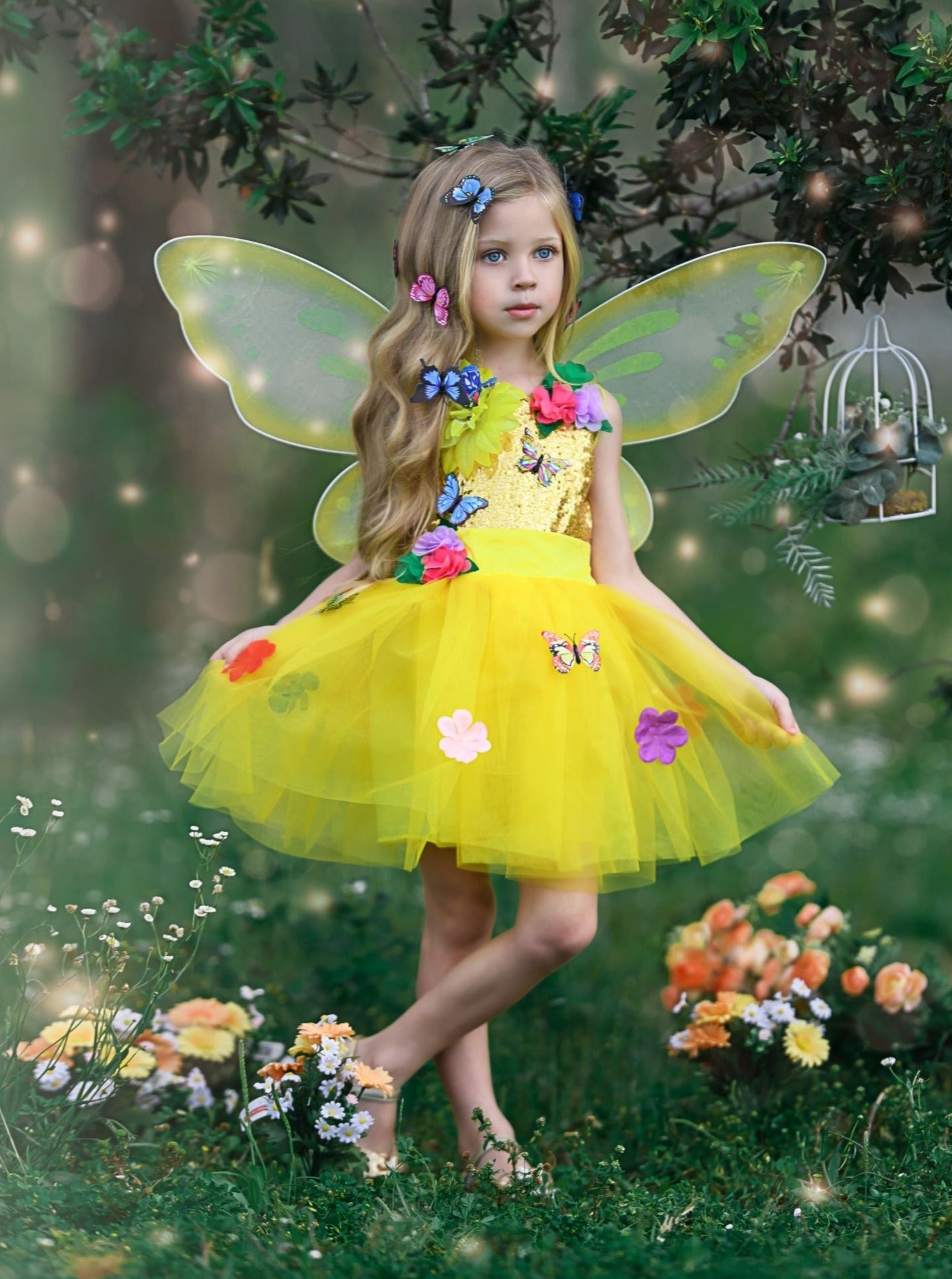 Kids Halloween Costumes | Golden Butterfly Costume