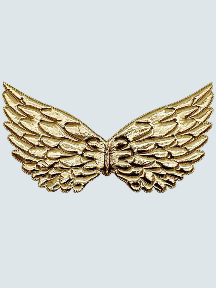 Kids Halloween Accessories | Shiny Metallic Wings | Mia Belle Girls