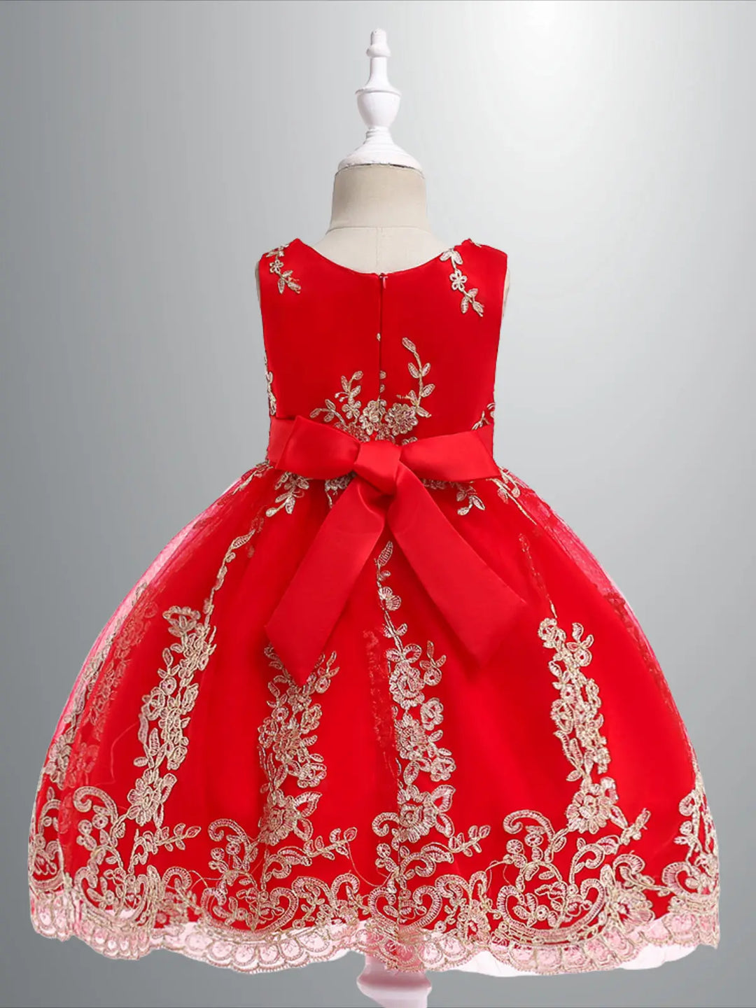 Winter Dresses for Kids |  Embroidered Holiday Dress | Mia Belle Girls