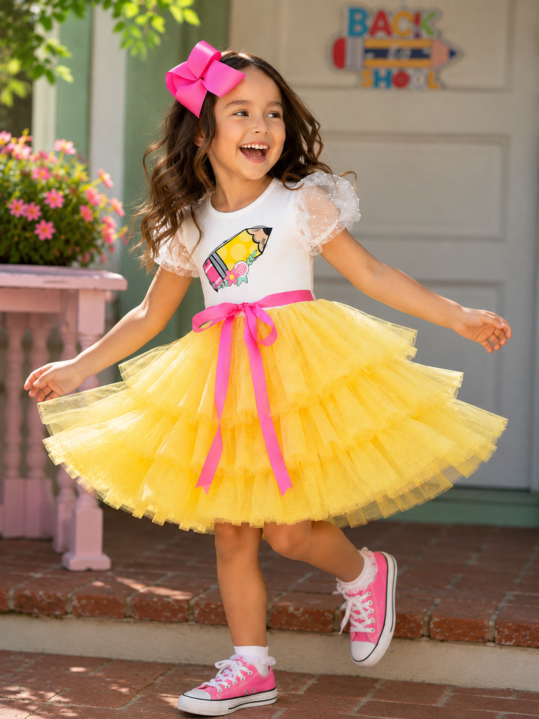 Homeroom Ballerina Layered Tutu Dress